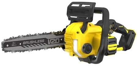 STANLEY Motosierra sin escobillas V20 Li-Ion 18V 30 cm. Sin batería/cargador, für Anwender, ideal für den täglichen Einsatz, mit Ref. SFMCCS730B-XJ