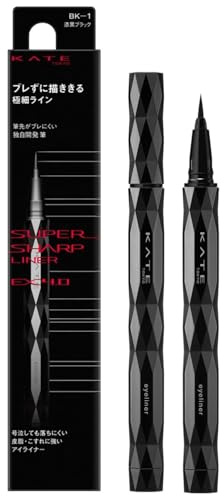 Kanebo Kate New Super Sharp Liner EX Liquid Eyeliner - BK-1 (Green Tea Set)