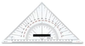 ARDA 415 - Squadra nautica 26 cm - con numerazione incisa manichetto ad incastro