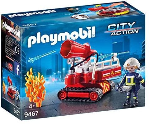 PLAYMOBIL City Action 9467 Feuerwehr-Löschroboter, Ab 4 Jahren