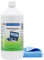 Blum Recharge de nettoyant pour écran, 1000 ml et chiffon en microfibre de 30 x 30 cm Nettoyage absolument sans traces de tous les écrans et affichages.