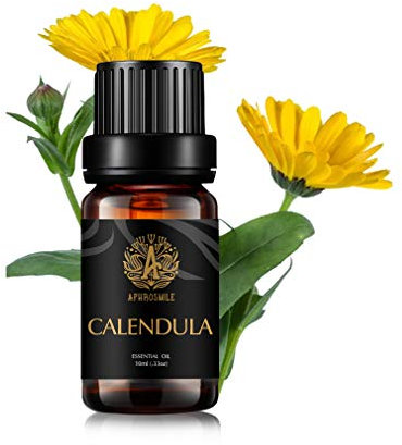 Aromatherapie Calendula ätherisches Öl für Diffusor, Therapeutic Grade Calendula Ätherisches Öl für Heim, Luftbefeuchter, 10ml 100% Calendula ätherisches Öl für Massage, Haut- und Haarpflege