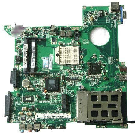 RTD - Placa Base para Ordenador portátil Acer AS5050 5051 5052 3050 CPU ATI 1100 Set Serial Hard Drive Probado por System Lap Connect Board Usado 90% Nuevo (Puertos seriales)