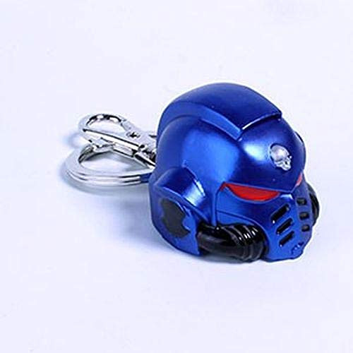 SEMIC - Porte-Clés - Space Marine Primaris Ultramarine Helmet, (ref. WHK-K001)