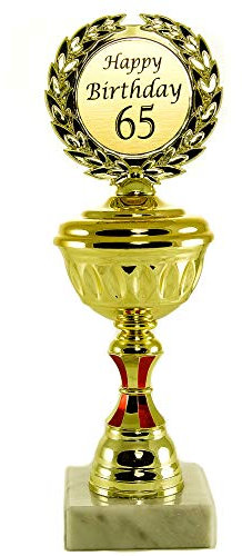 SünGross Pokal in Geschenkbox zum 65. Geburtstag