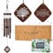 Solsken Home Memorial Windspiel – Trauerwindspiel – entspannend, süße Töne – Bronze – 73,7 cm