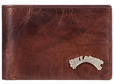 BILLABONG Arch Leather - Dreifach faltbares Portemonnaie Braun