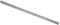 QUARKZMAN M8 x 250mm Completamente Filettati Aste x 1pz 304 Inossidabile Acciaio Destra Mano Filettature Asta Barra per Bulloni e Morsetti e Appendini e Bulloni a U,[ Argento]