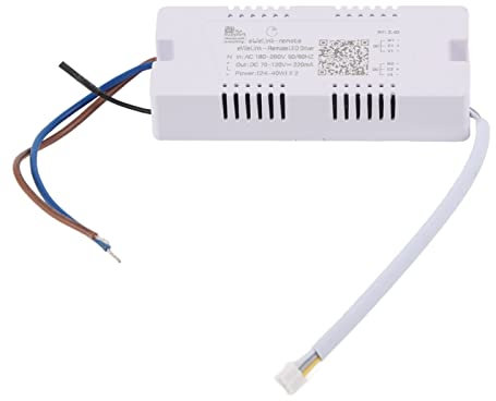 Yctze LED Driver LED Light Controller LED Driver Controller LED Dimmer Controller LED Strip Light Controller 2.4G Intelligent Dimming Controller for Voice and Remote Control AC180-260V