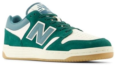 New Balance 480, Sneaker Uomo, Beige/Verde, 46.5 EU