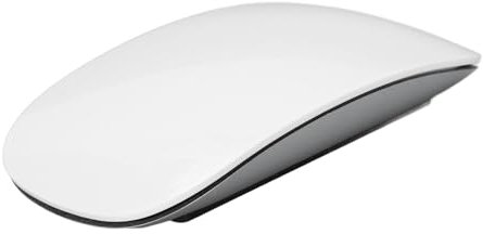 Bewinner Maus, Multi-Touch-Oberfläche, Ultraschlankes und Tragbares Design, Ergonomisches Design, Kabelloses Design, Universelle Kompatibilität, für PC-Laptop, mit Wiederaufladbarem (White)