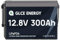 GLCE ENERGY Mini batería LiFePO4 de 12 V 300 Ah, batería de litio integrada en BMS de 100 A mejorada, 3840 Wh, 4000 ~ 15000 ciclos profundos, perfecta para RV, sistema solar/fuera de la red