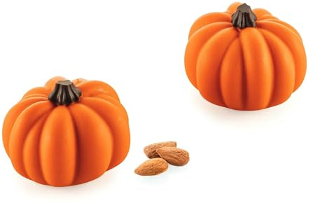 Silikomart Stampi in Silicone per Dolci – STAMPO DELICA 6 CAVITA' ø67 H 50 MM 100 ml - Accessori Professionali per Autunno Halloween e Pasticceria - Stampini Monoporzione per Dolci Forno