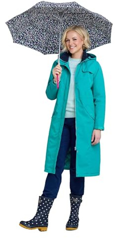 Chums Ladies Fleece Lined Waterproof Fabric Jacket 44 Inches
