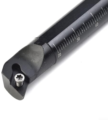 Professionelle S12M SDUCR07 Drehmaschine Bohrstange mit T8-Schraubenschlüssel und zehn DCMT0702 Einsatzklingen