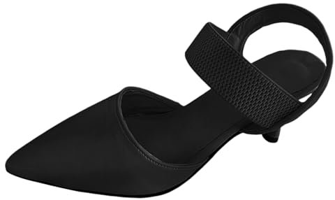 Générique Scarpa Stivale Sandali con tacco alto fine tinta unita a punta a punta per le donne Appartamenti Per Le Donne Vestiti Confortevoli Per, beige, 41 EU
