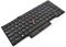 fqparts Teclado portátil para For Lenovo For ThinkPad X1 Carbon 1st Gen Negro UK Edition Year 2013
