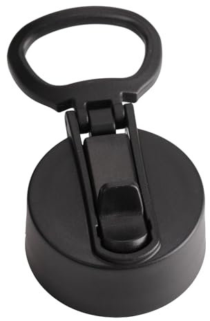 Ring Grip Bottle Lid - Wide Mouth Bottle Cover, Large Drink Bottles - Top | Safe Replacement of Leak-proof Water Lid, Wide Opening Cap for Easy Drinking and Daily Flask
