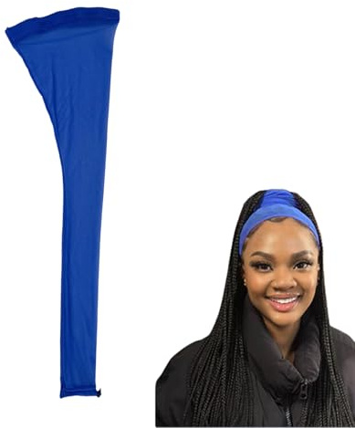 Fabric Wig Cap - Breathable And Stretchy | Hair Cover | Hair Cover For Long Braids, Ponytails, Women, Girls, Home, Travel, Teens, And Ladies. Organized Solution, Easy Transport