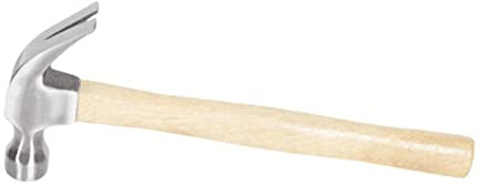 SEAFRONT Marteau à Griffes, Tête en Acier à Haute Teneur en Carbone, Manche en Bois, Marteau à Bois Facile à Utiliser pour la Décoration de la Maison et la Menuiserie
