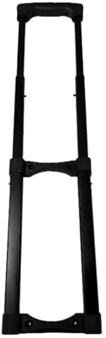 Zanthicia Verschleißfester Koffer Ausziehgriff mit robustem Teleskopgriff, Zubehör für Vielreisende, Ersatzteile, verschleißfeste Materialien, Tragetasche, Schwarz, 34 cm bis 80.5 cm