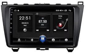 2 DIN Pantalla Radio para Mazda 6 GH Rui Wing 2008-2015 Android 15 9 Inches Pantalla Coche Steering Wheel Controls para, 4Core 2G+32G