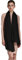 Prettystern Damen XXL Seidenschal Seidentuch einfarbig Seide festlich Abendkleid Stola Chiffon Sarong Pareo Schultertuch A12 schwarz