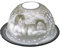 CBK-MS Dome Light Teelicht Engel Raphael Windlicht Porzellan Teelichthalter ca. Ø 12 cm Höhe 8,5 cm Putten Putte Schutzengel Erzengel