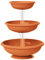 Bama Apollo Exports International Fontana - Vaso a 3 piani, in terracotta