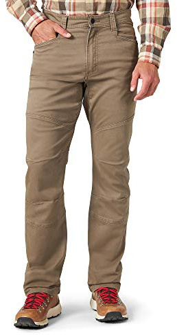 ATG By Wrangler Mens Reinforced Utility Pants, Light Brown, 32W X 30L US