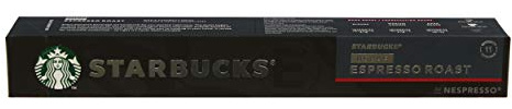Starbucks Decaf Espresso Roast Coffee Dark Roast Coffee Nespresso Compatible Decaffeinated Coffee Capsules 10 Capsules
