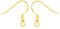 NaturSchatulle Ohrringe Ohrhaken Rohlinge Gold 100% Sterling Silber 925 I 5 Paar DIY Ohrhänger Schmuck Selber Basteln Fischhaken Schmuckherstellung