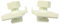 Ricambio Coppia Pattini Inferiori Box Doccia MORELIVE Megius AA0043/L