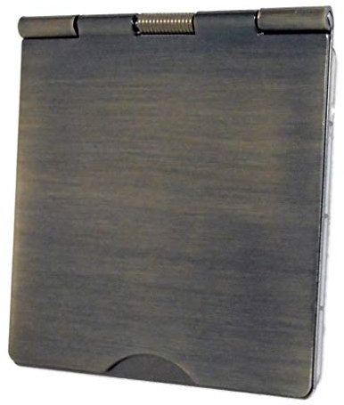 G&H 609AB 1 Gang 13 Amp Antique Bronze Floor Socket