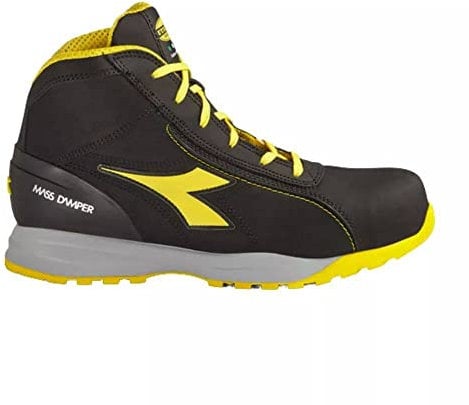 DIADORA Glove MDS Mid S3 HRO SRC, Mocassino Unisex-Adulto, Nero, 45 EU
