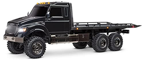 Traxxas TRX-6 Ultimate RC Hauler Schwarz mit Dreifuß ohne Akku NI Ladegerät 88086-84-BLK