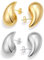 Onvavient Ohrringe Dupes, Ohrhänger Damen, Wassertropfen Ohrring Hypoallergene, Elegante Damenohrringe, Modeschmuck Schmuckstück Ohrstecker für Frauen Mädchen (12 x 18 mm)