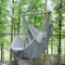 Brasilianischer Stuhl Sessel Hängesessel Hängestuhl Gartenstuhl grau 170x130