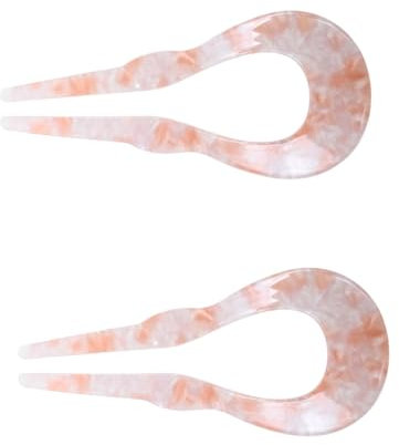 Healeved 2 Forcine Per Cinesi A Forma Di U Accessorio Per Non Alla Moda Per Donne