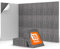 TONOR Lot de 18 Panneau Acoustique Mural Autocollante, 30 x 30 x 0,9cm Panneau Acoustique à Haute Densité, Mousse Acoustique Isolant Phonique pour Studio, Bureau, Chambre, Salon, Gris