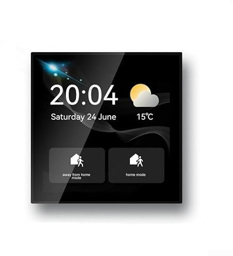 Panel de control inteligente para el hogar, panel de interruptores de 4 pulgadas, control de pantalla táctil en la pared, concentrador de hogar inteligente, control de luces inteligentes, para función