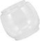 Toyvian abat-jour en verre Pièces de lampe à kérosène cheminée à la lampe à huile petite cheminée de lampe à huile cheminée lampe à pétrole Un verre Transparent