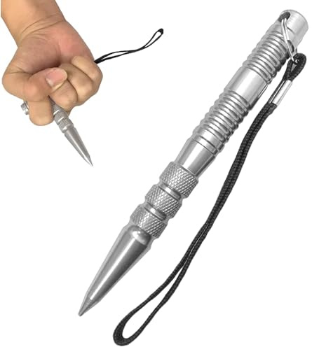 CQXSYTBN Portachiavi Multifunzionale con Cordino, per Uomo e Donna, Strumento di Fissaggio per Escursioni, Corsa Notturna, Campeggio e Viaggi, Pratico e Compatto, Materiale Resistente, Ideale per Reg