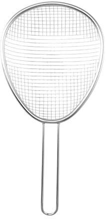 TAIZhiChen Setaccio Da Cucina, Cucchiaio Da Cucina, Setaccio a Maglie Larghe, Schiumarola per Pasta, Patatine Fritte, Tagliatelle, 16.2x33.2 Cm