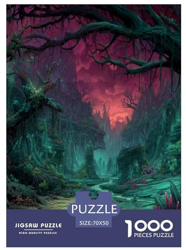 Anderweltliche Welt 1000-teilige Puzzle Schwer Pädagogisches Spielzeug Für Die Ganze Familie, Klassische Herausfordernde Familie Aktivität Spiele Dekorative Geschenke 70x50cm/1000pcs