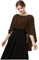 Hotshawl Capelets für Damen, Chiffon-Umhang, Schals und Wickeltücher für Abendkleid, Hochzeit, Umhänge, Kaffee, Einheitsgröße