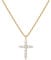 PAVOI 14K Yellow Gold Plated Faith Necklace for Women | Faith Pendant | Yellow Gold Necklaces for Women
