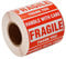 Fragile Stickers 2x3(50mmx76mm) 500 Labels Vorsicht Zerbrechlich Aufkleber - Handle with Care, Fragile, Thank You - Home Moving Achtung Warnaufkleber Signaletiketten Versandaufkleber Paketaufkleber