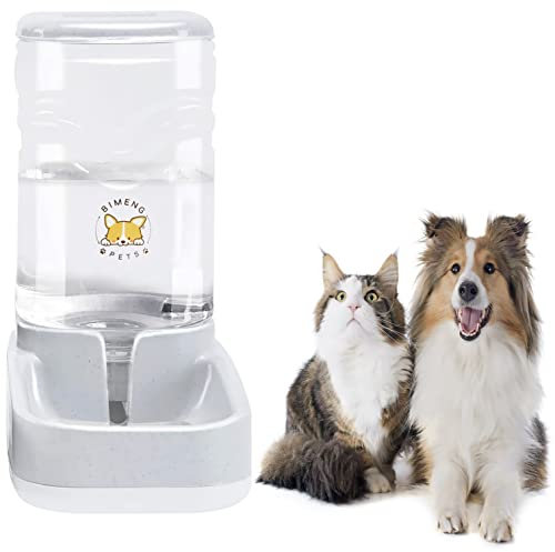 Old Tjikko Pet Water Dispenser,Cat Water Bowl,Dog Water Bowl Automatic,Large Automatic Drinking Fountain for Cat Dog,3.8L(1 Gallon) Pet Waterer