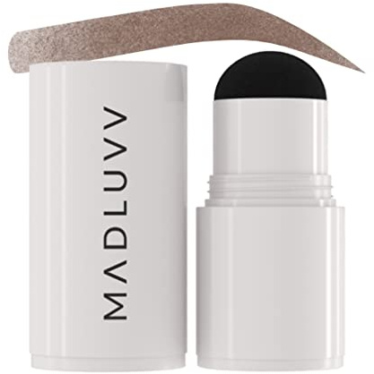 MADLUVV Brow Stamp Refill for Sparse Brows & Root Touch Up (Medium Brown)